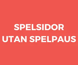spelsidor utan spelpaus